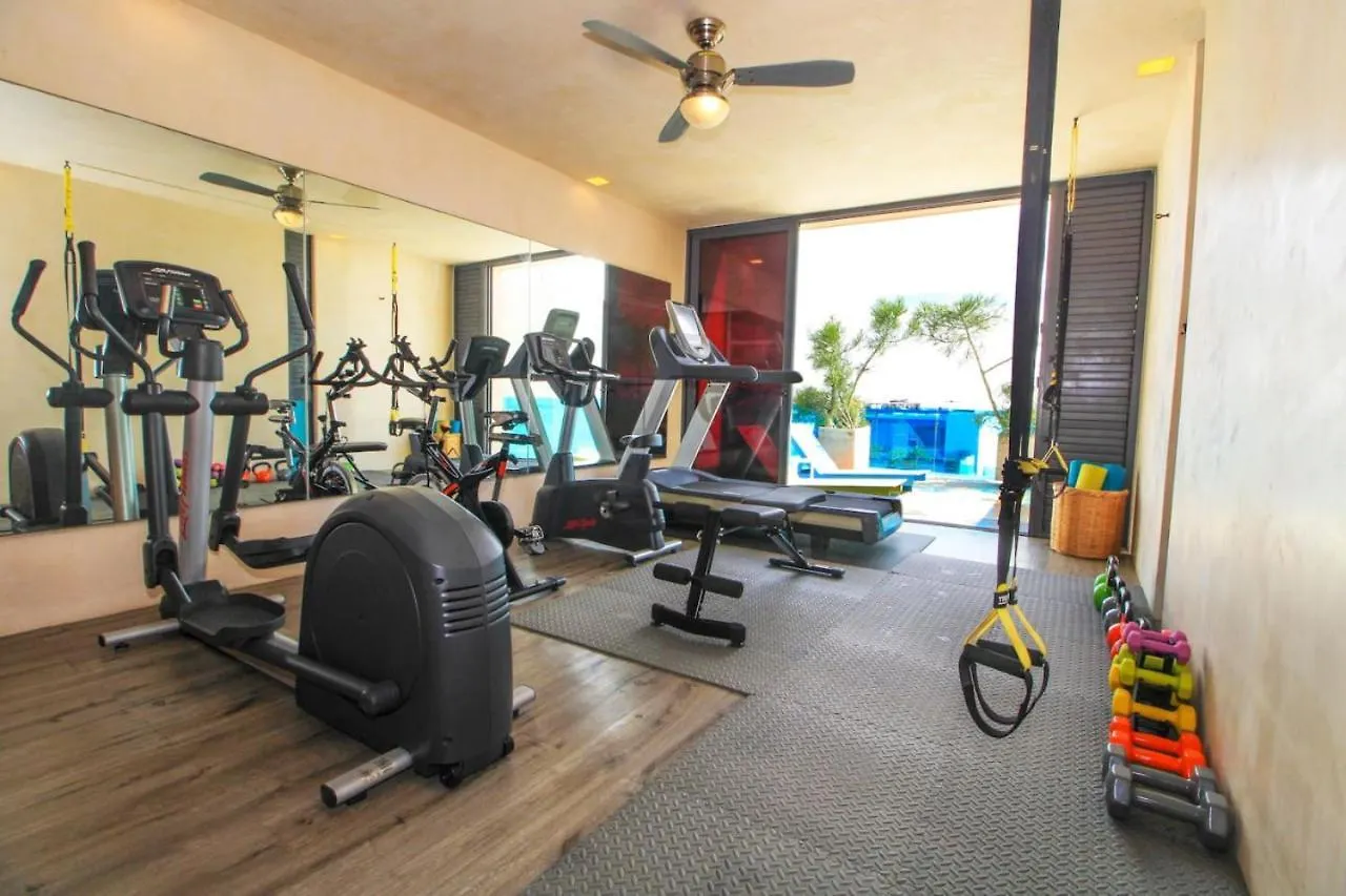 Downtown 2Br Home Beach At 200M With Rooftop And Pool Playa del Carmen Apartment