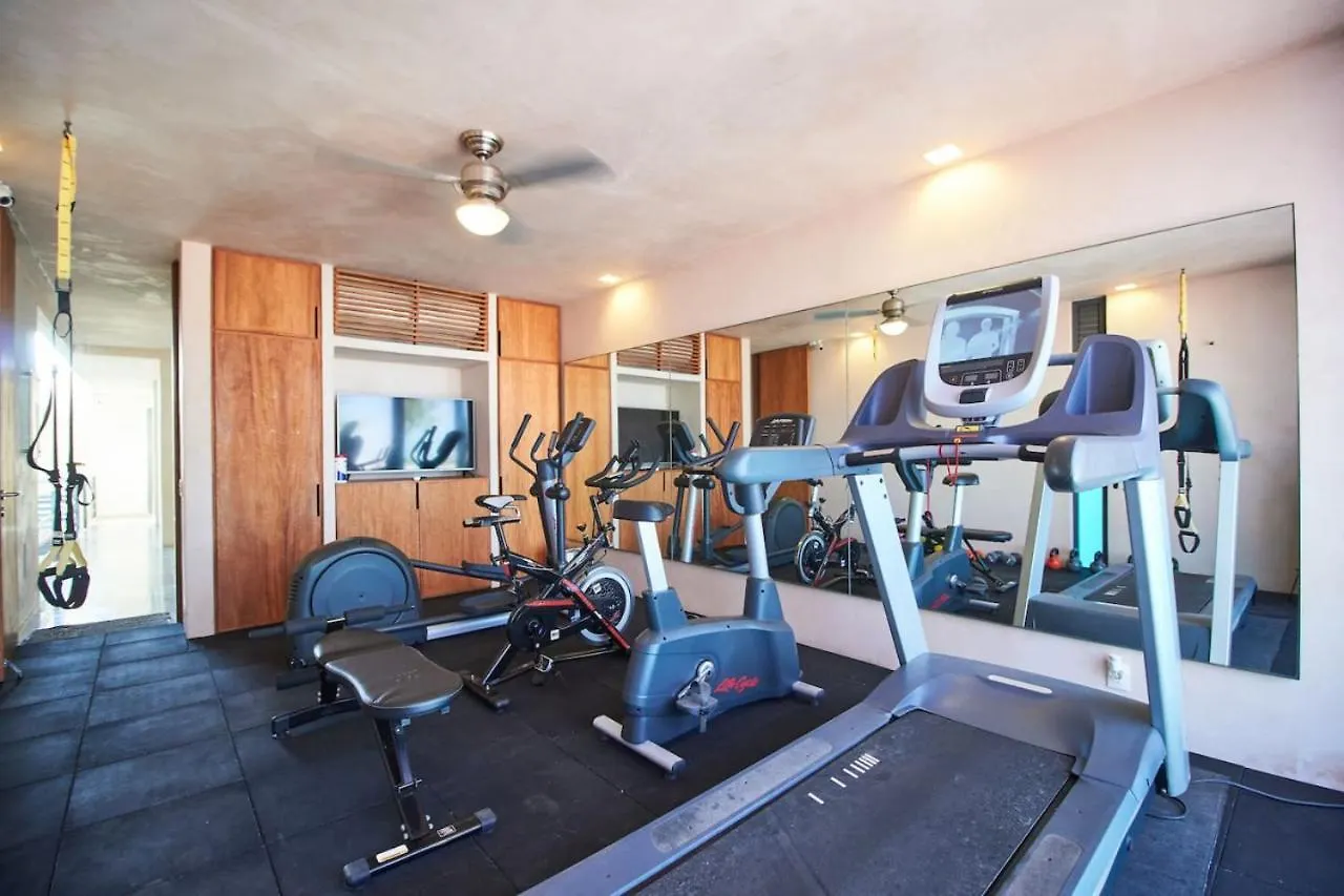 Apartment Downtown 2Br Home Beach At 200M With Rooftop And Pool Playa del Carmen