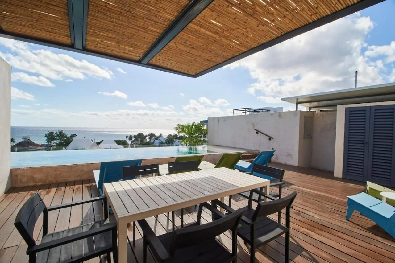 Downtown 2Br Home Beach At 200M With Rooftop And Pool Playa del Carmen